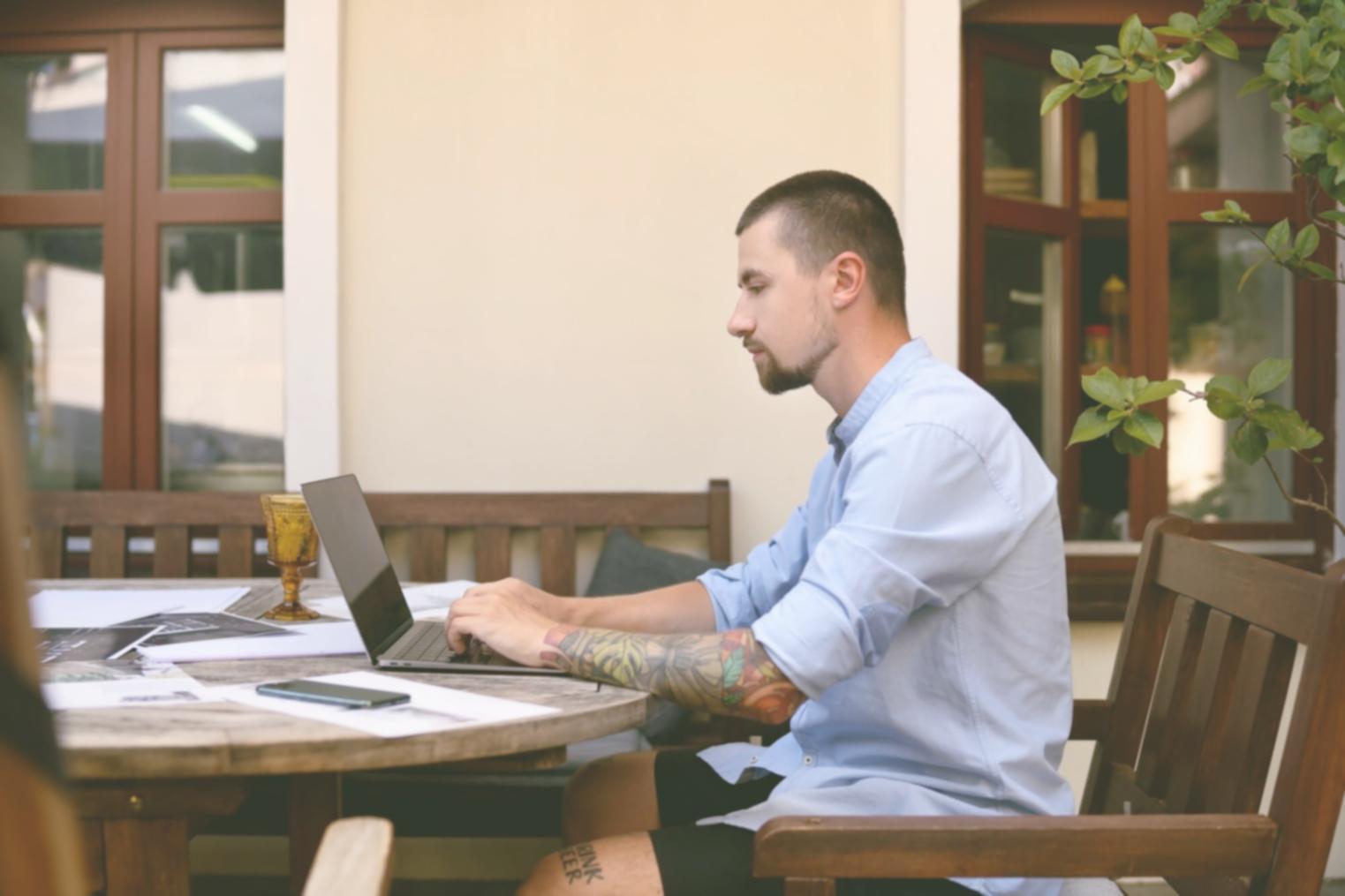 Success tracking system showing client progress over time